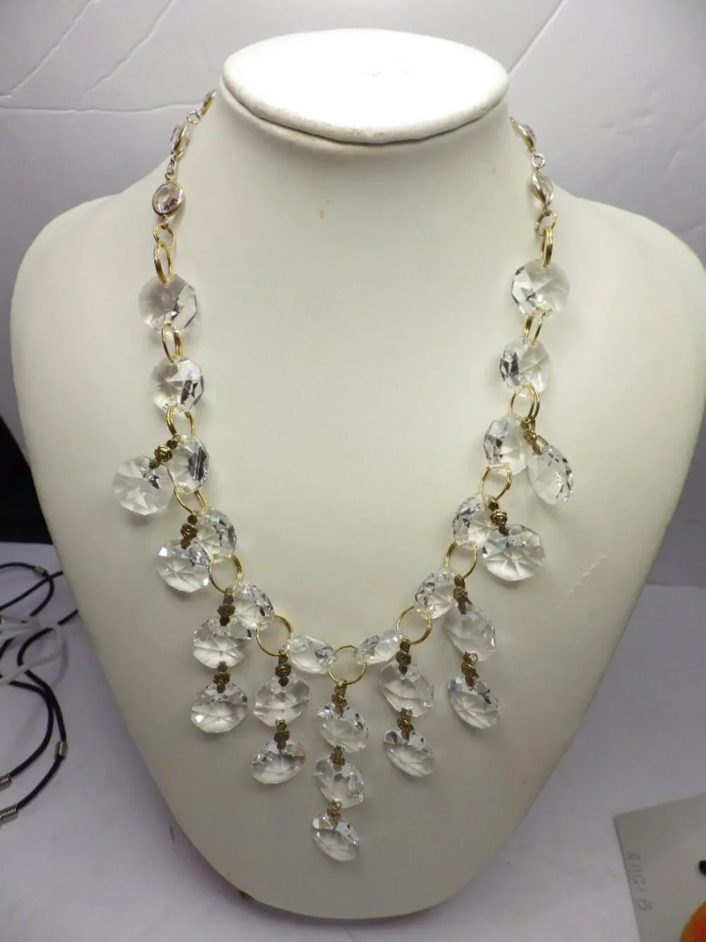 Handcrafted statement necklace